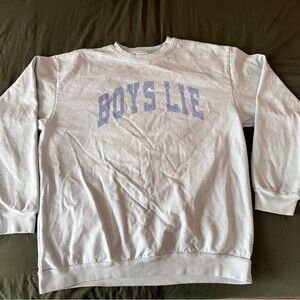 Boys Lie Crewneck Sweater
